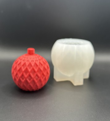 Силиконовая форма Елочная игрушка вид 4